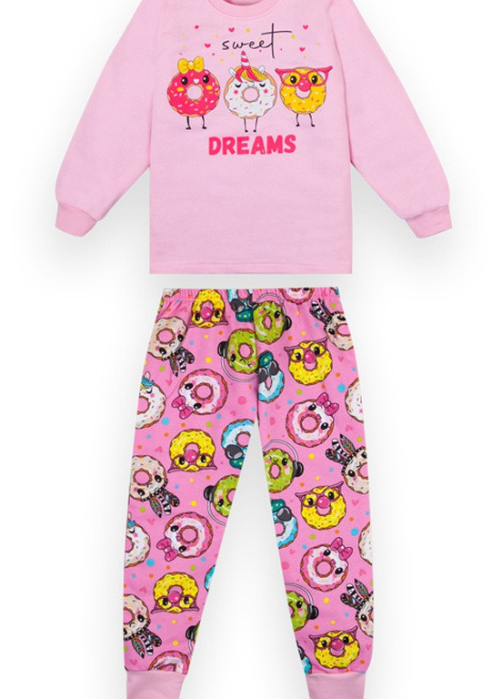 Рожева всесезон дитяча піжама для дівчинки pgd-21-20 *пінчики* Габби