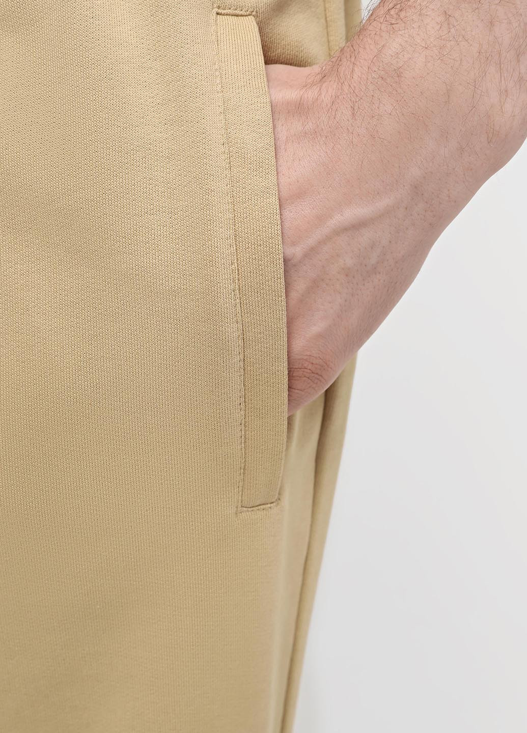 Бежевые спортивные демисезонные джоггеры брюки The North Face