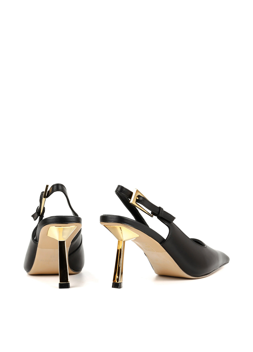 Le'BERDES Туфлі слінгбекі чорний з натуральна шкіра, україна — літо (322088019)