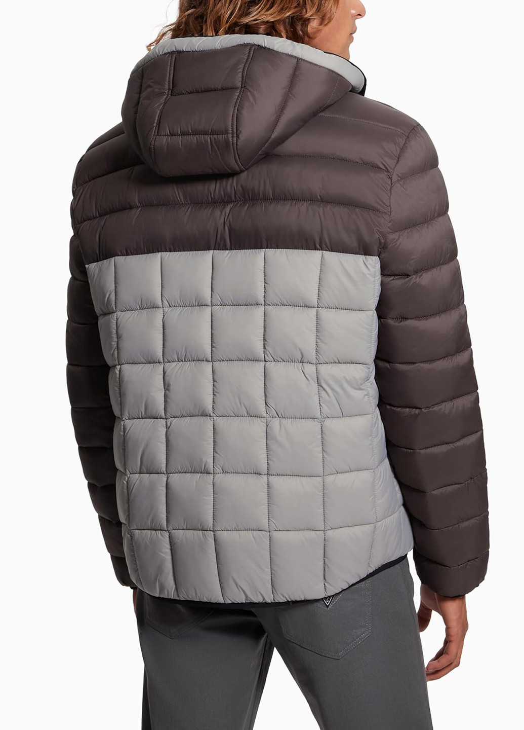 Сіра демісезонна куртка Guess