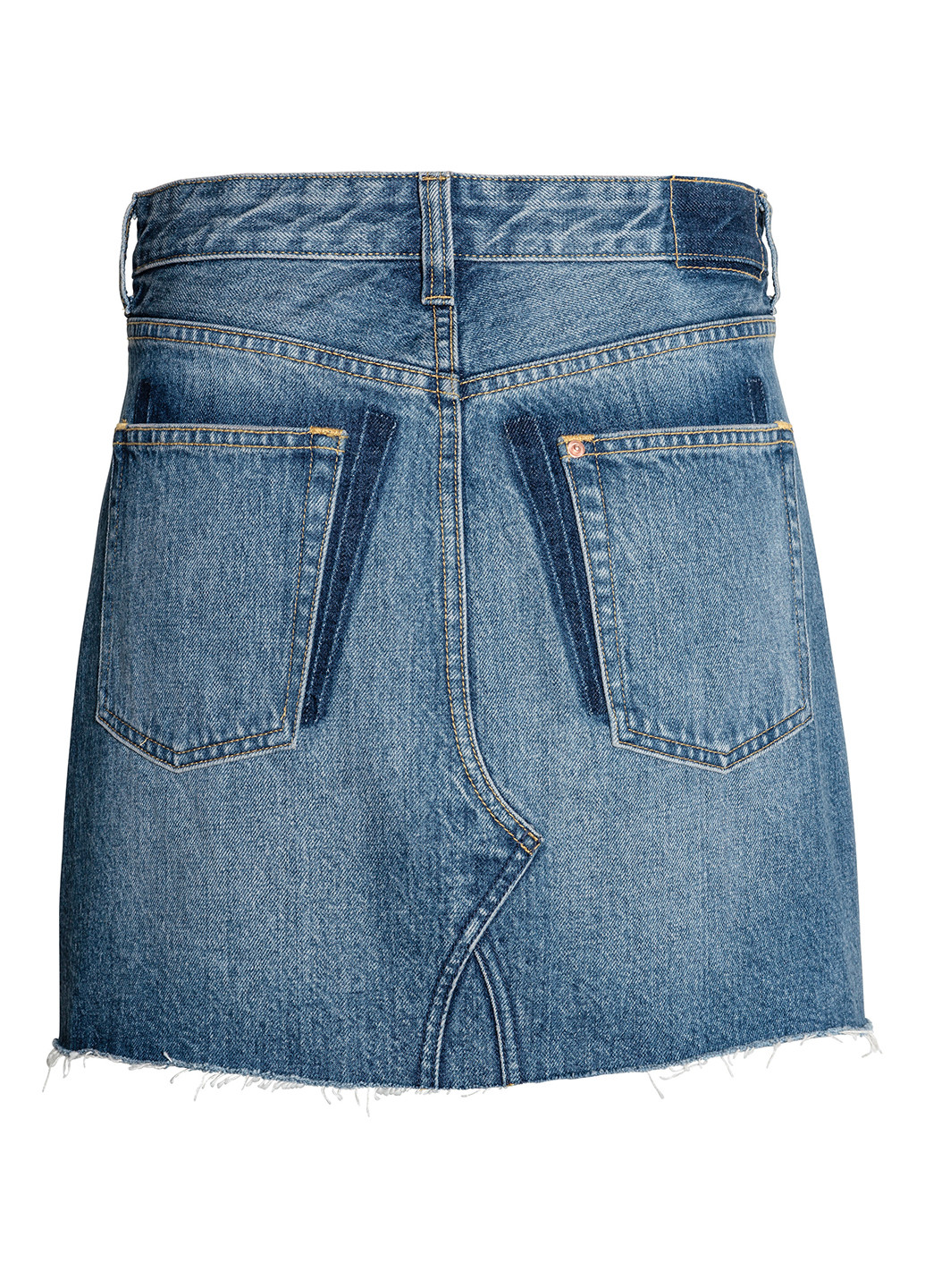 Синяя джинсовая юбка H&M