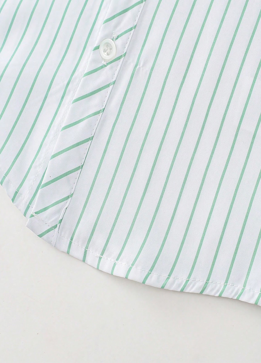 Морской волны демисезонный костюм (рубашка, брюки) SHEIN