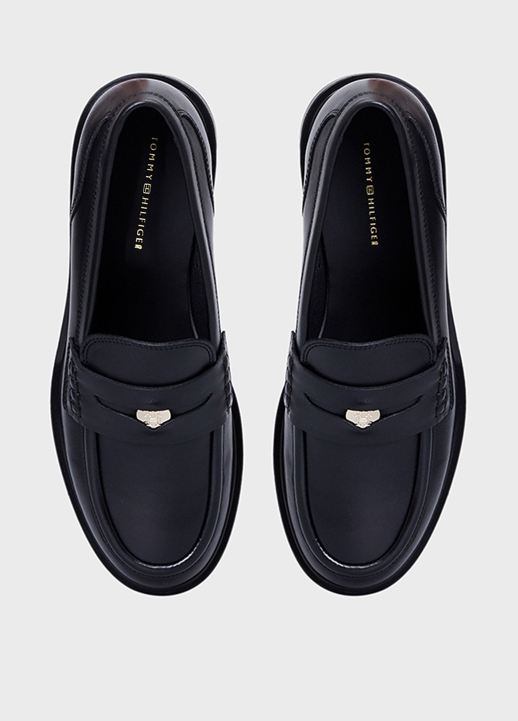 Tommy Hilfiger Туфли лоферы черный з натуральная кожа, сша — демисезон (315647444)