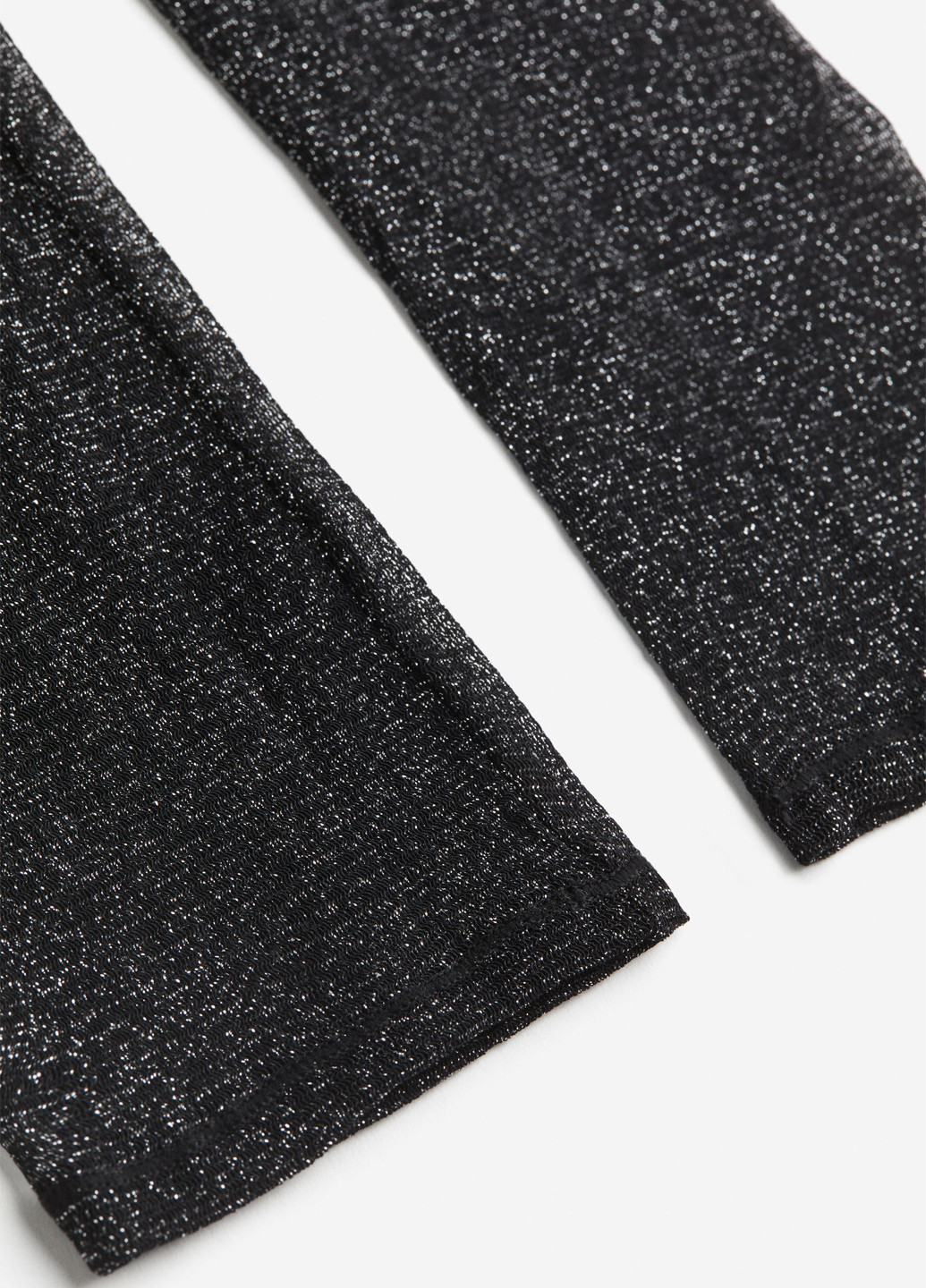 Черные демисезонные леггинсы H&M