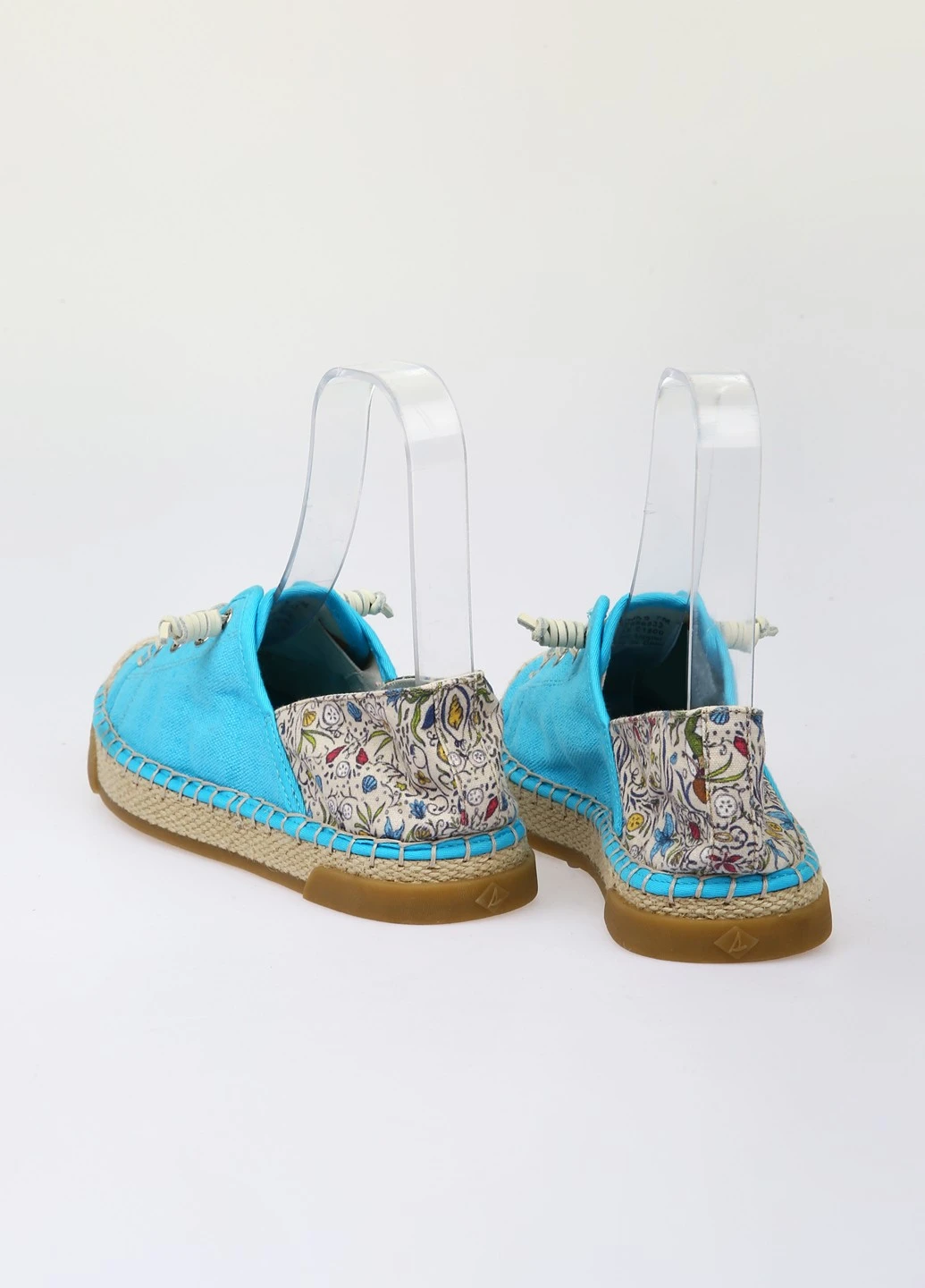 Голубые мокасины Sperry