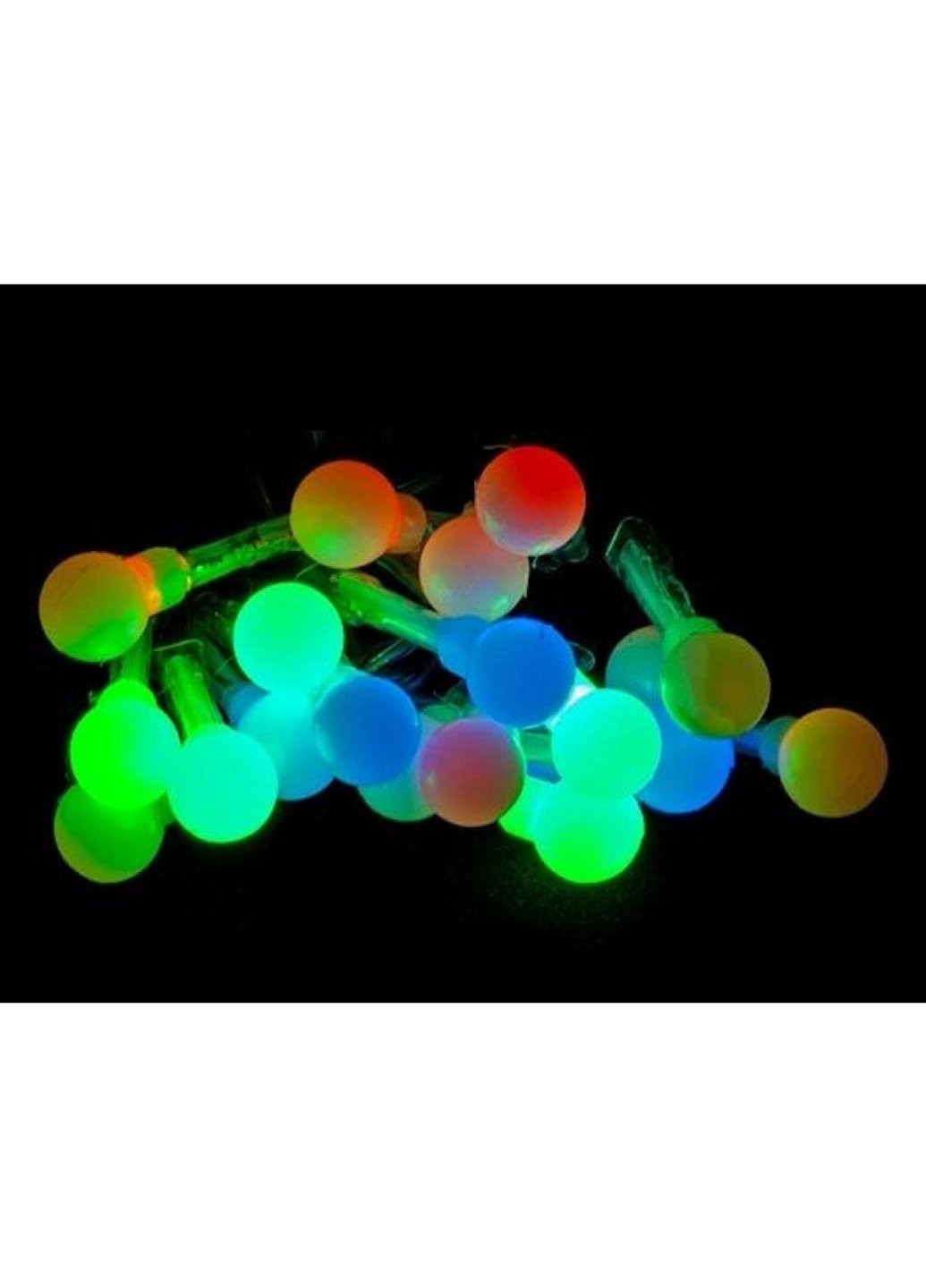Гірлянда гірлянда Перлини 6 м, кольорова (8718861488814) Luca Lighting (254593266)