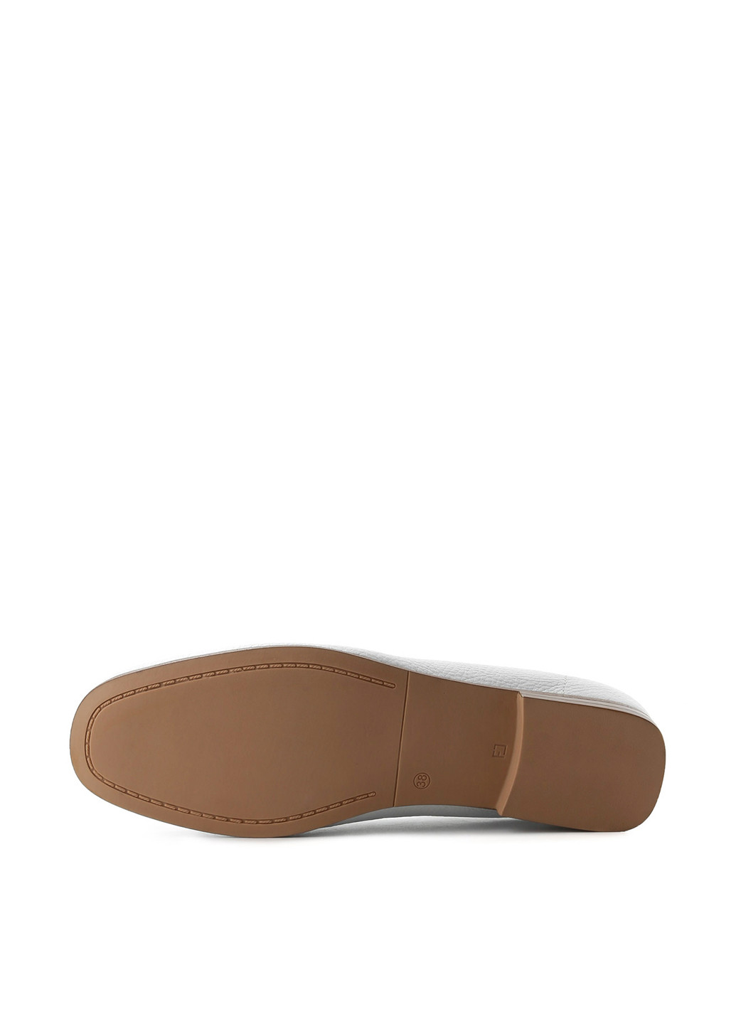 Жіночі балетки Le'BERDES | білі однотонні бант натуральна шкіра (360795563)