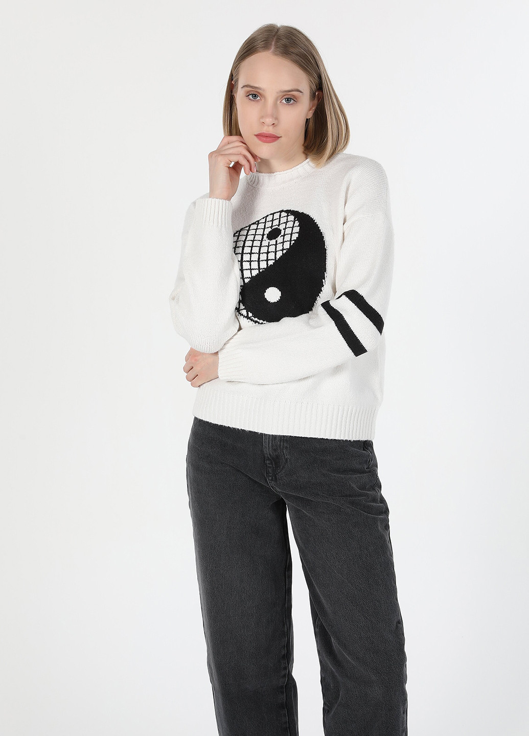 Молочний демісезонний джемпер джемпер Colin's