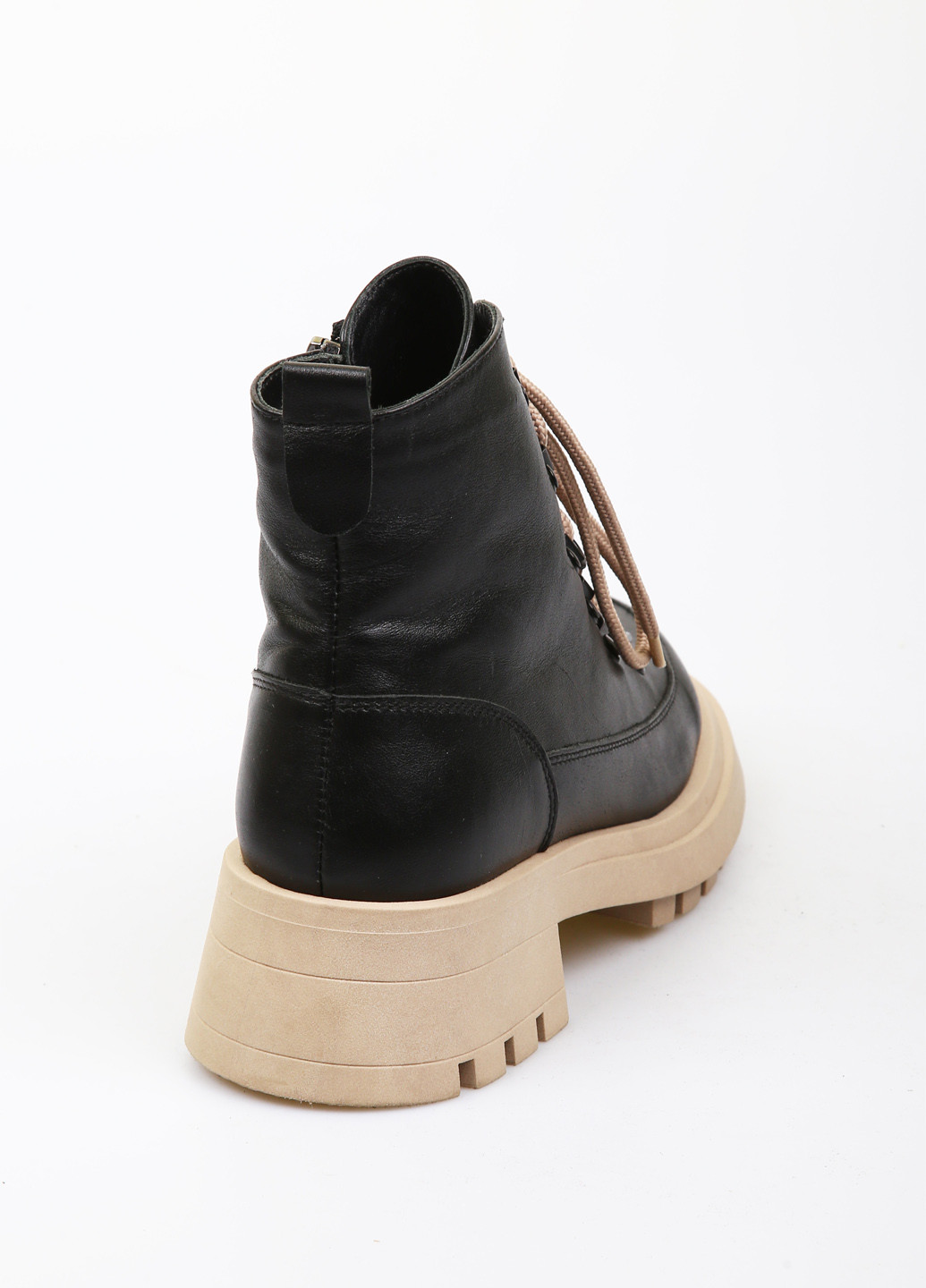 Зимние ботинки хайкеры AURA с белой подошвой, со шнуровкой