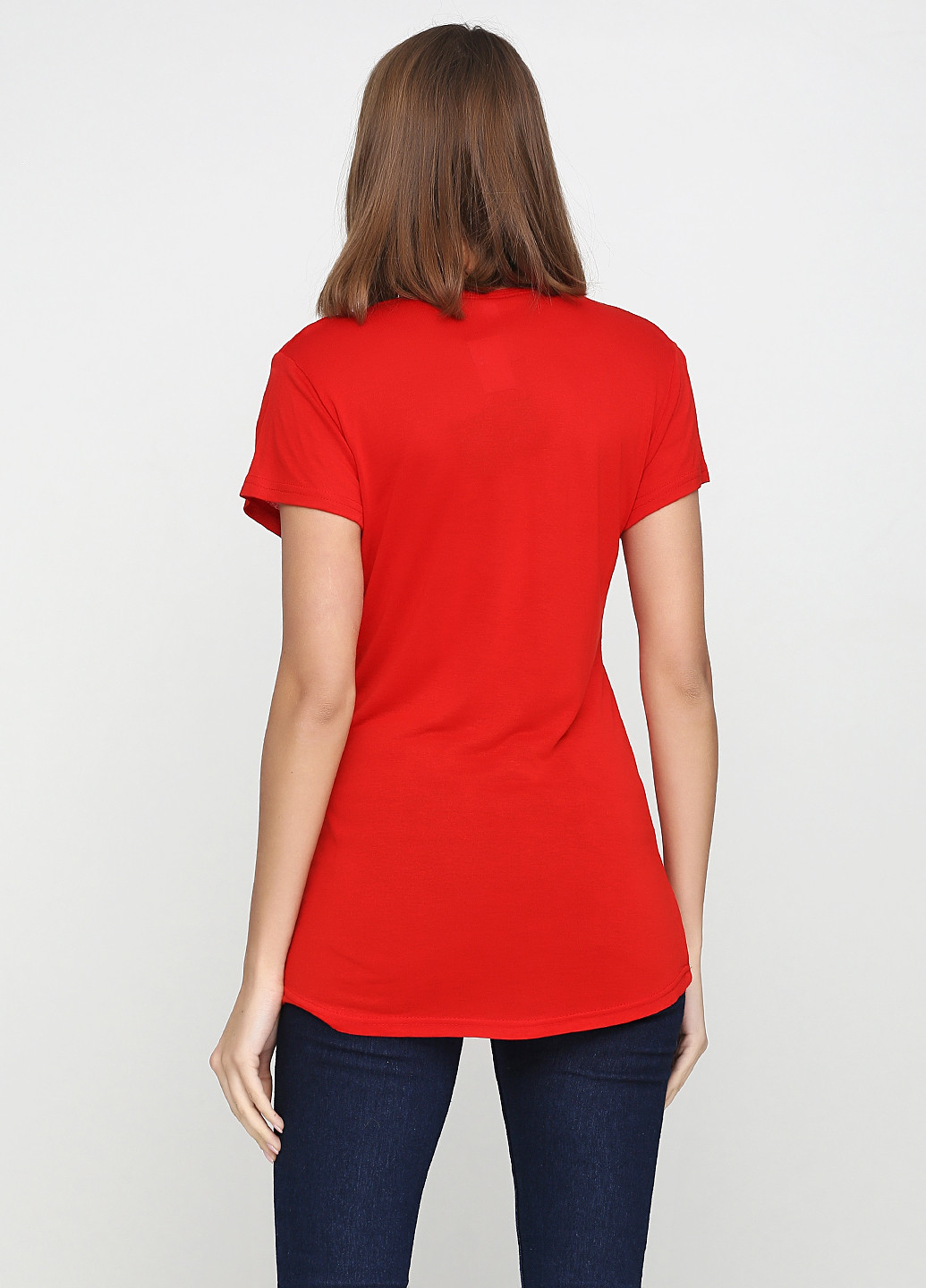 Красная летняя футболка Keppa