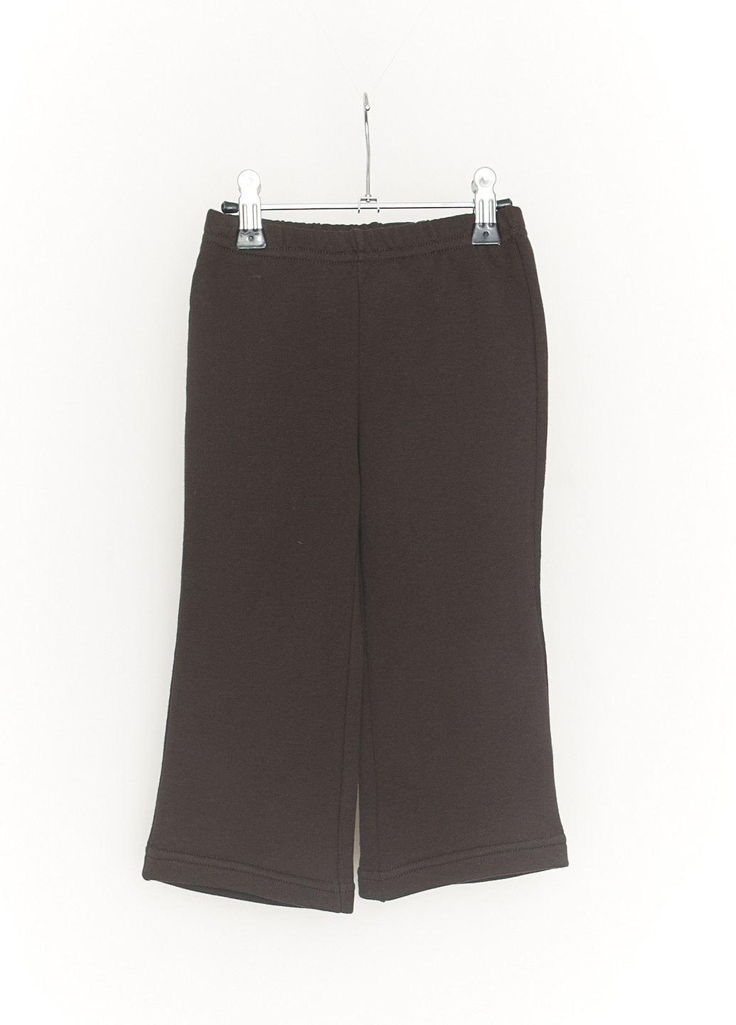 Темно-коричневые кэжуал демисезонные прямые брюки United Colors of Benetton
