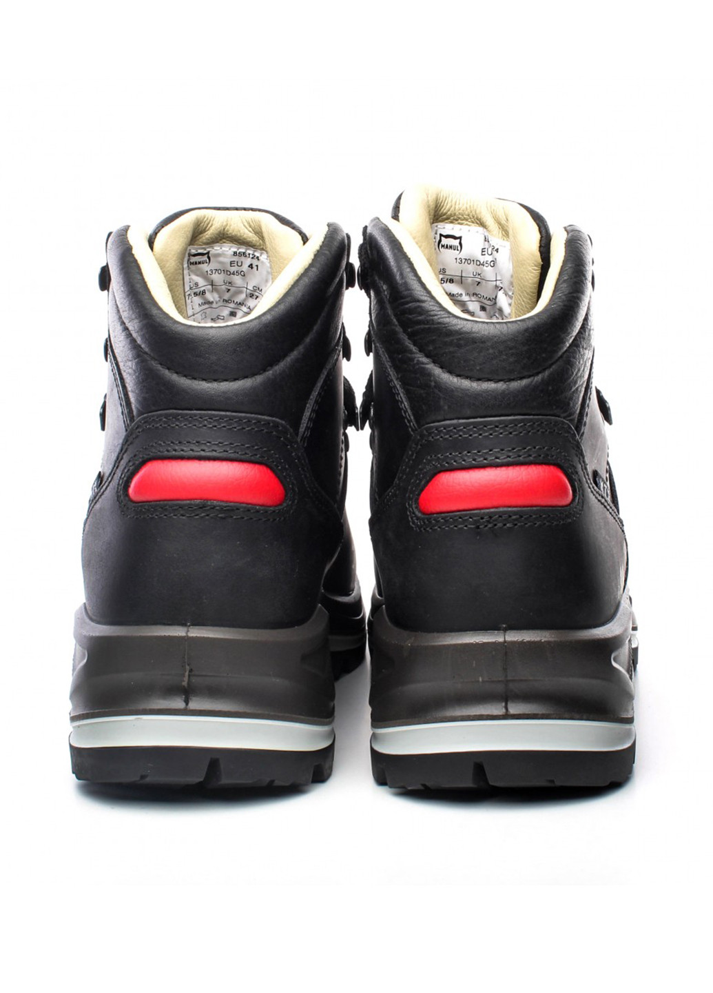 Темно-коричневые зимние ботинки Manul