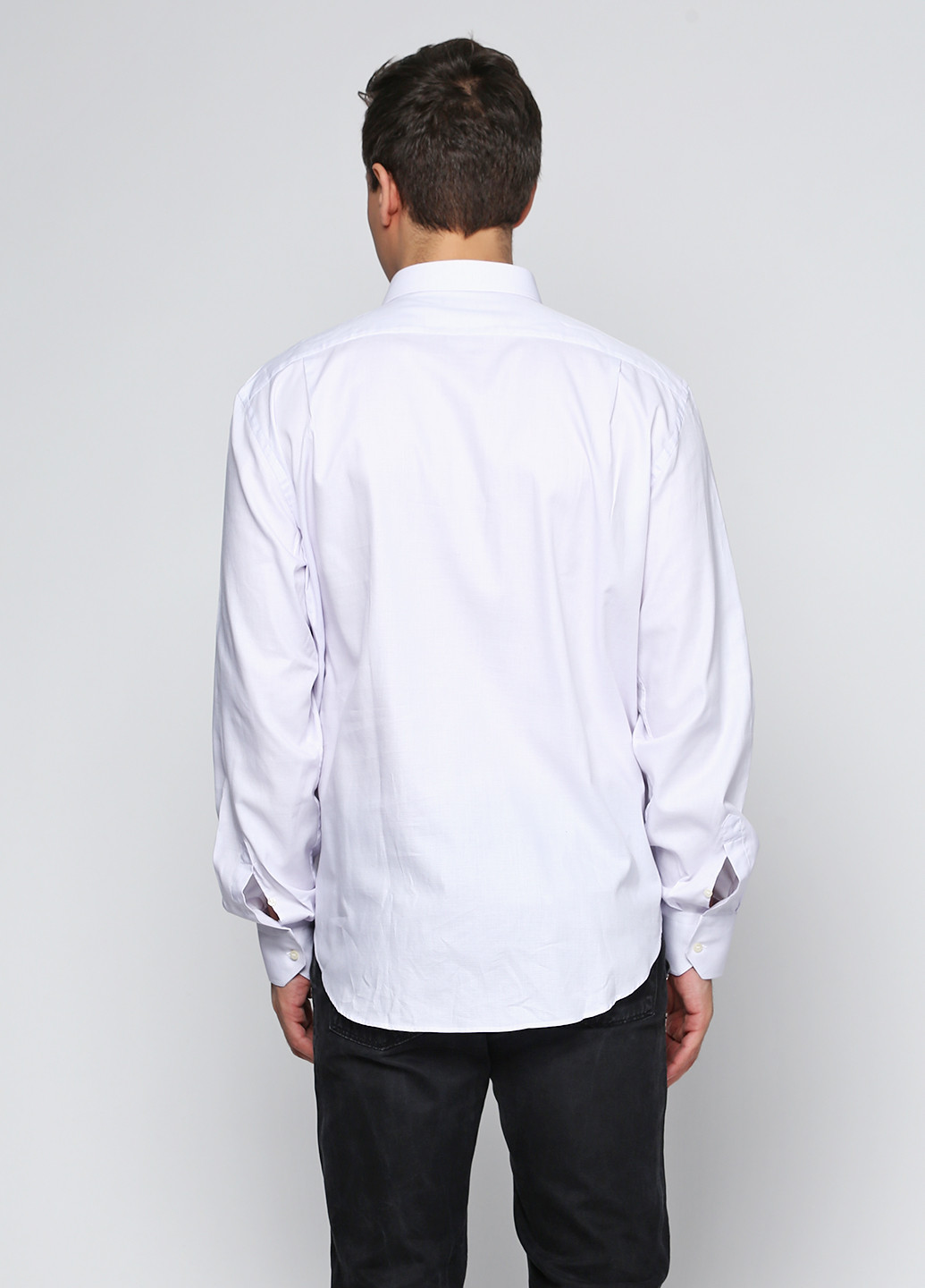 Сиреневая кэжуал рубашка однотонная Valentino
