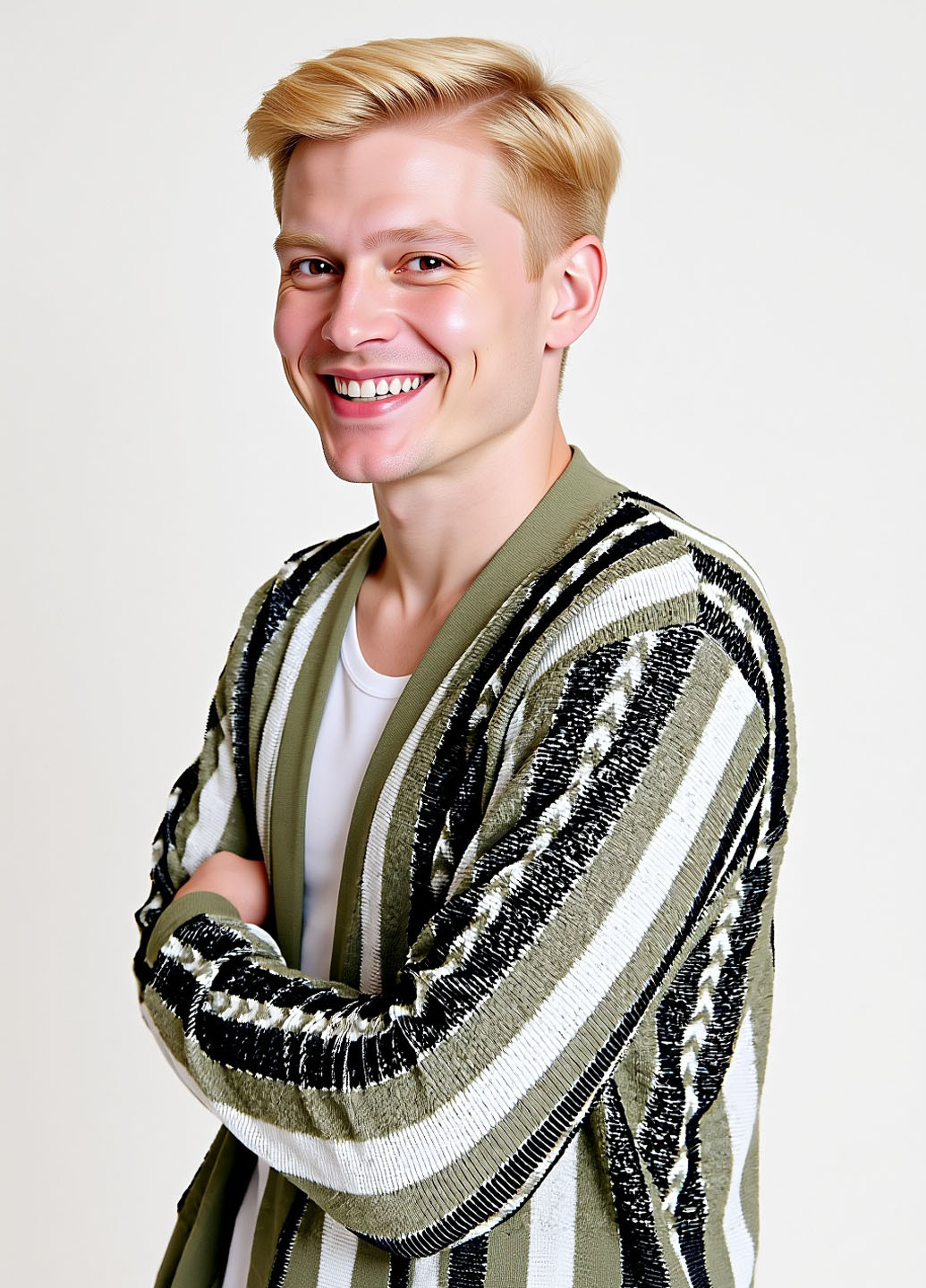 Разноцветный демисезонный кардиган Reserved