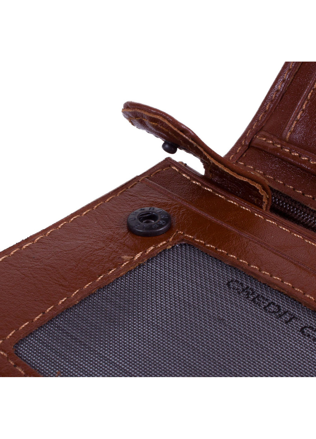 Мужской кожаный кошелек 9х11,5х2,5 см GUZZDER (252129477)