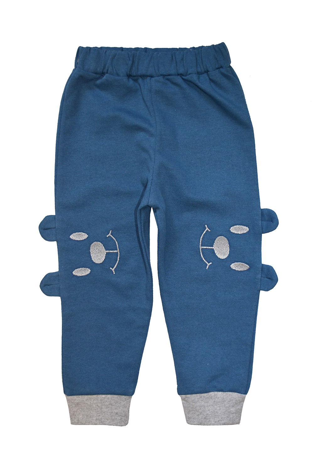Голубые кэжуал демисезонные брюки BabiesBerries