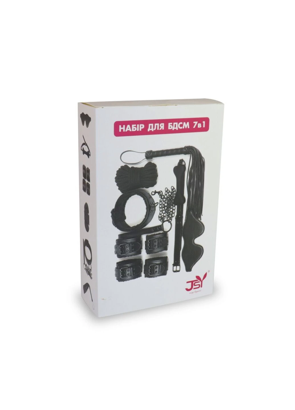 Набір для BDSM 7в1 LY1003 Чорний JSY (252383349)