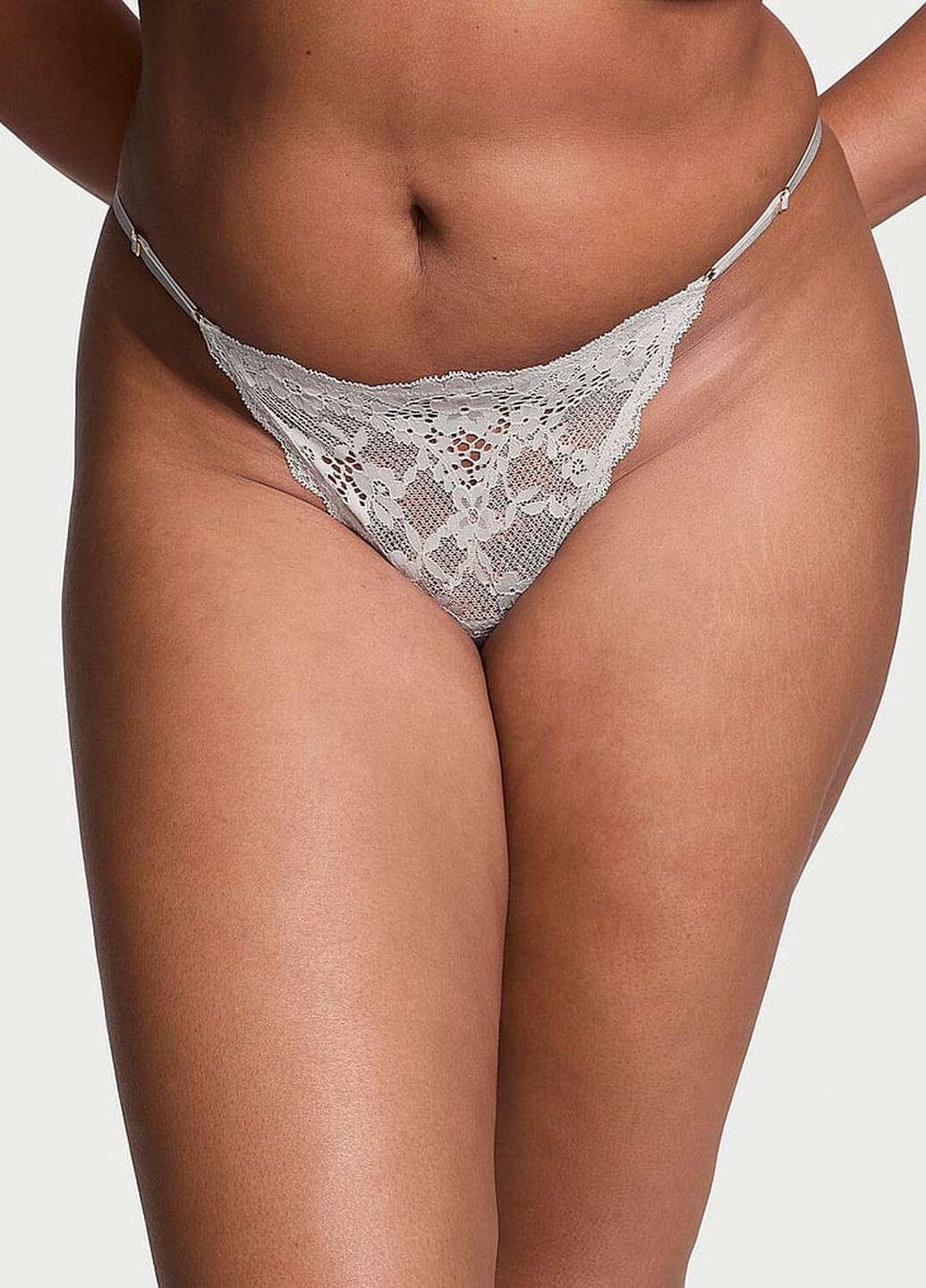 Сірий демісезонний комплект (бюстгальтер, трусики) Victoria's Secret