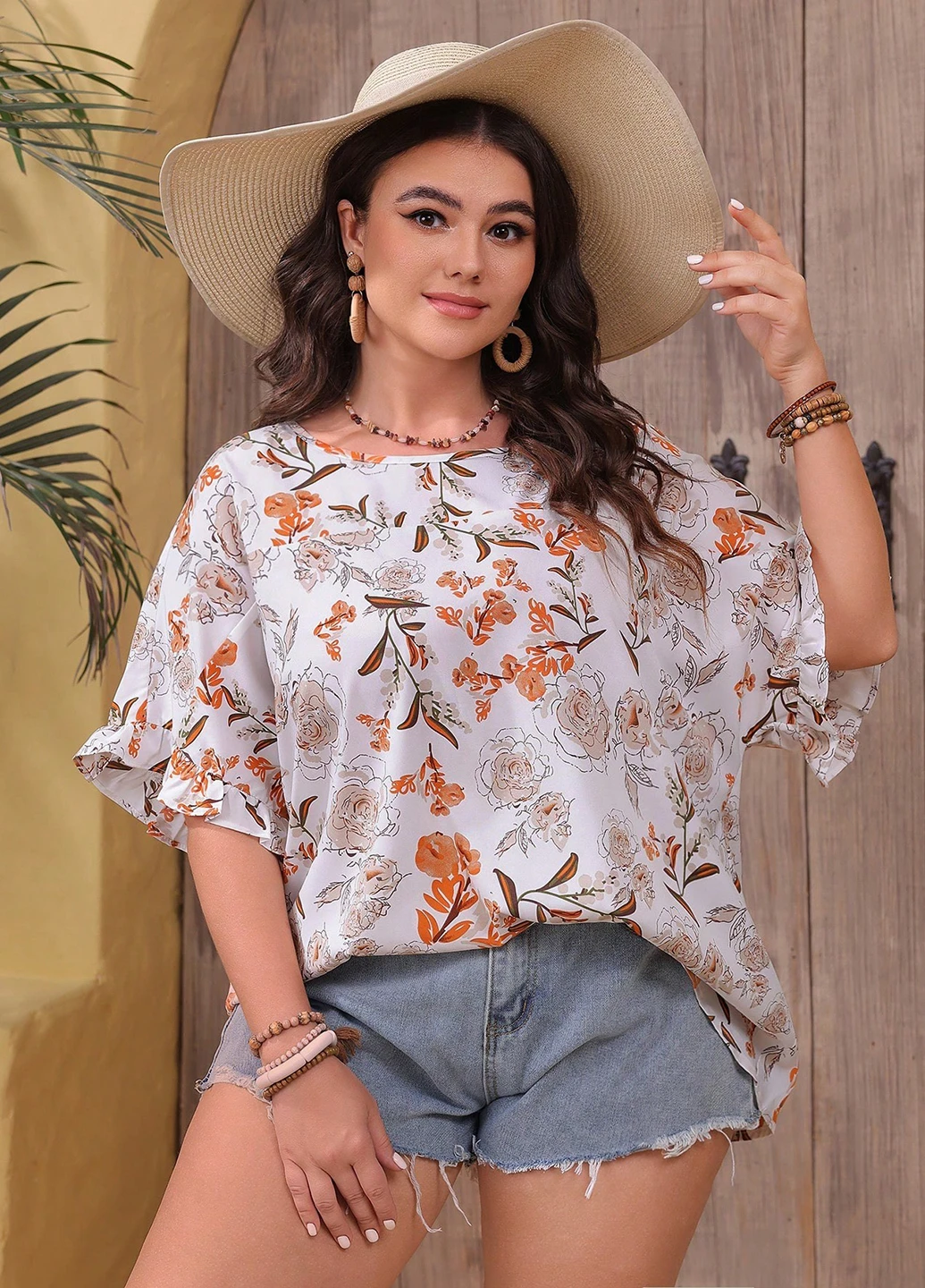 Комбінована блуза SHEIN