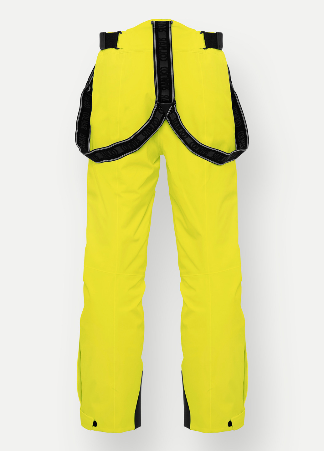 Желтые спортивные зимние прямые брюки Colmar