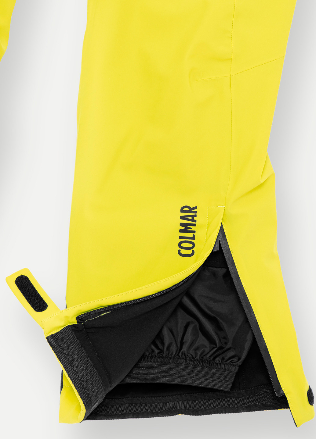 Желтые спортивные зимние прямые брюки Colmar