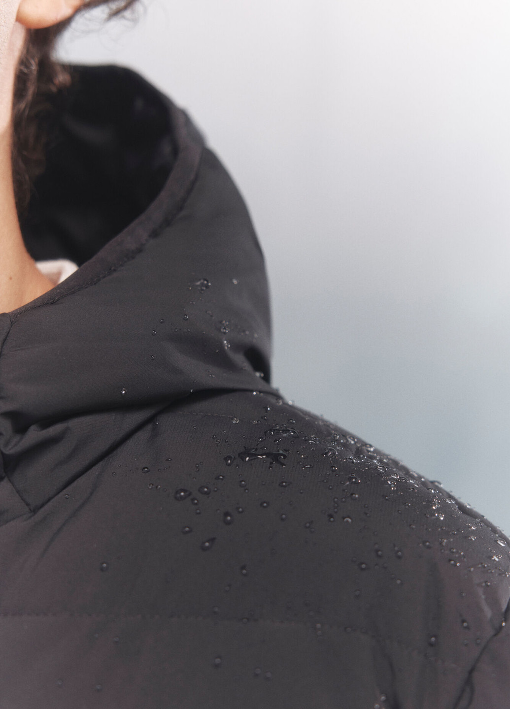 Чорна зимня куртка Springfield