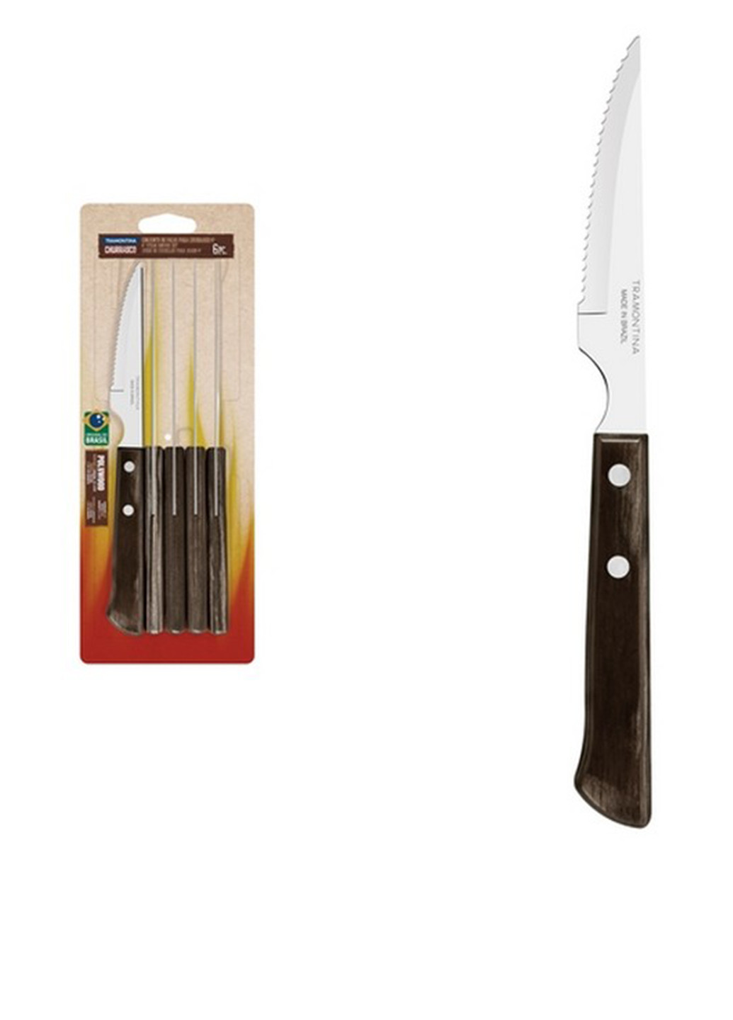 Набір ножів для стейку (6 пр.) Tramontina (261332985)