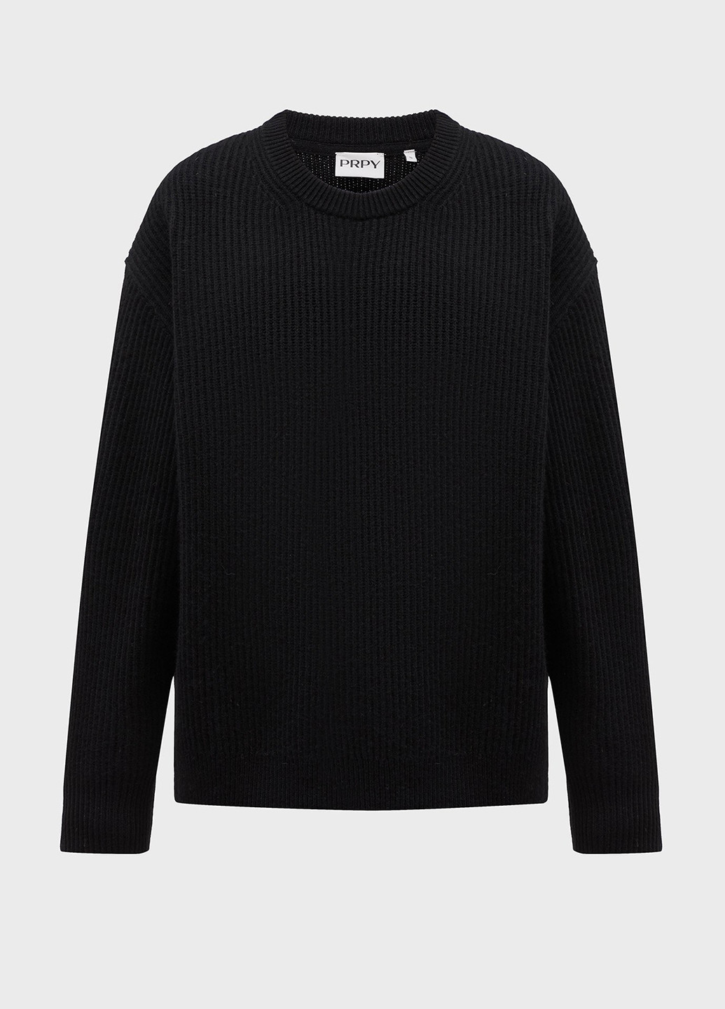 Черный зимний джемпер джемпер PRPY