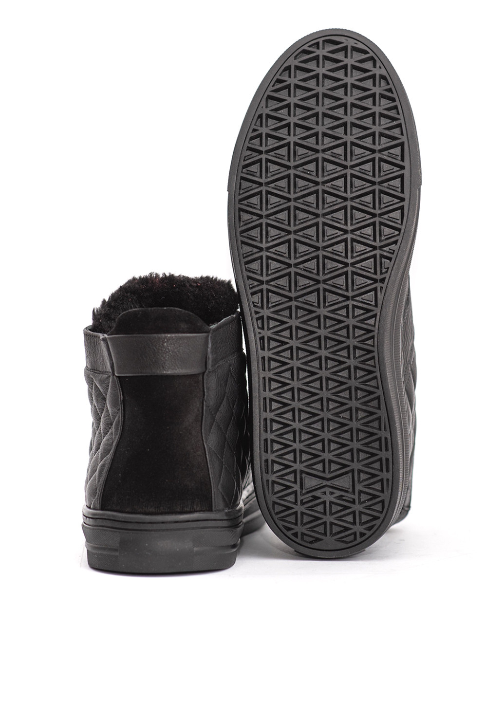 Черные зимние ботинки дезерты Corso Vito