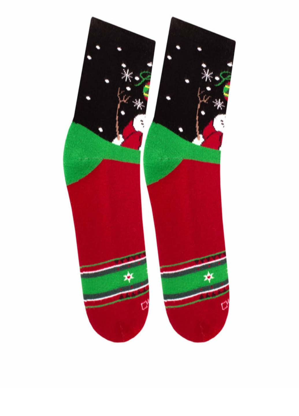 Шкарпетки Duna новорічні чорні повсякденні