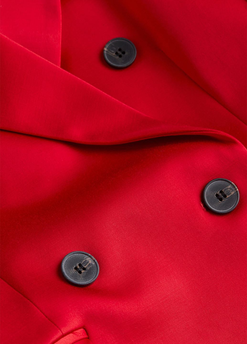 Красное деловое, кэжуал платье платье-жакет H&M однотонное