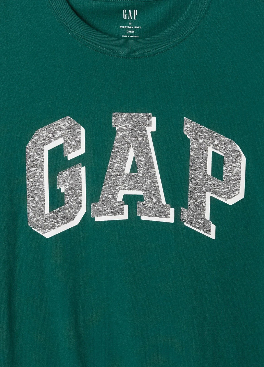 Зелена футболка Gap