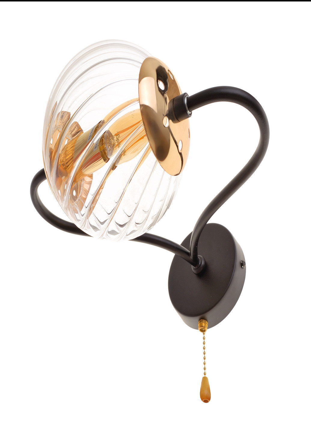 Бра BL-801W/1 E14 BK+FG Brille (252372225)