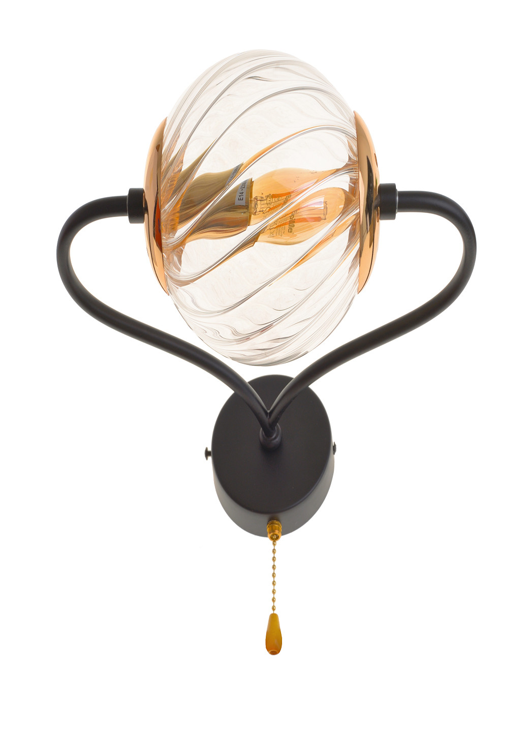 Бра BL-801W/1 E14 BK+FG Brille (252372225)