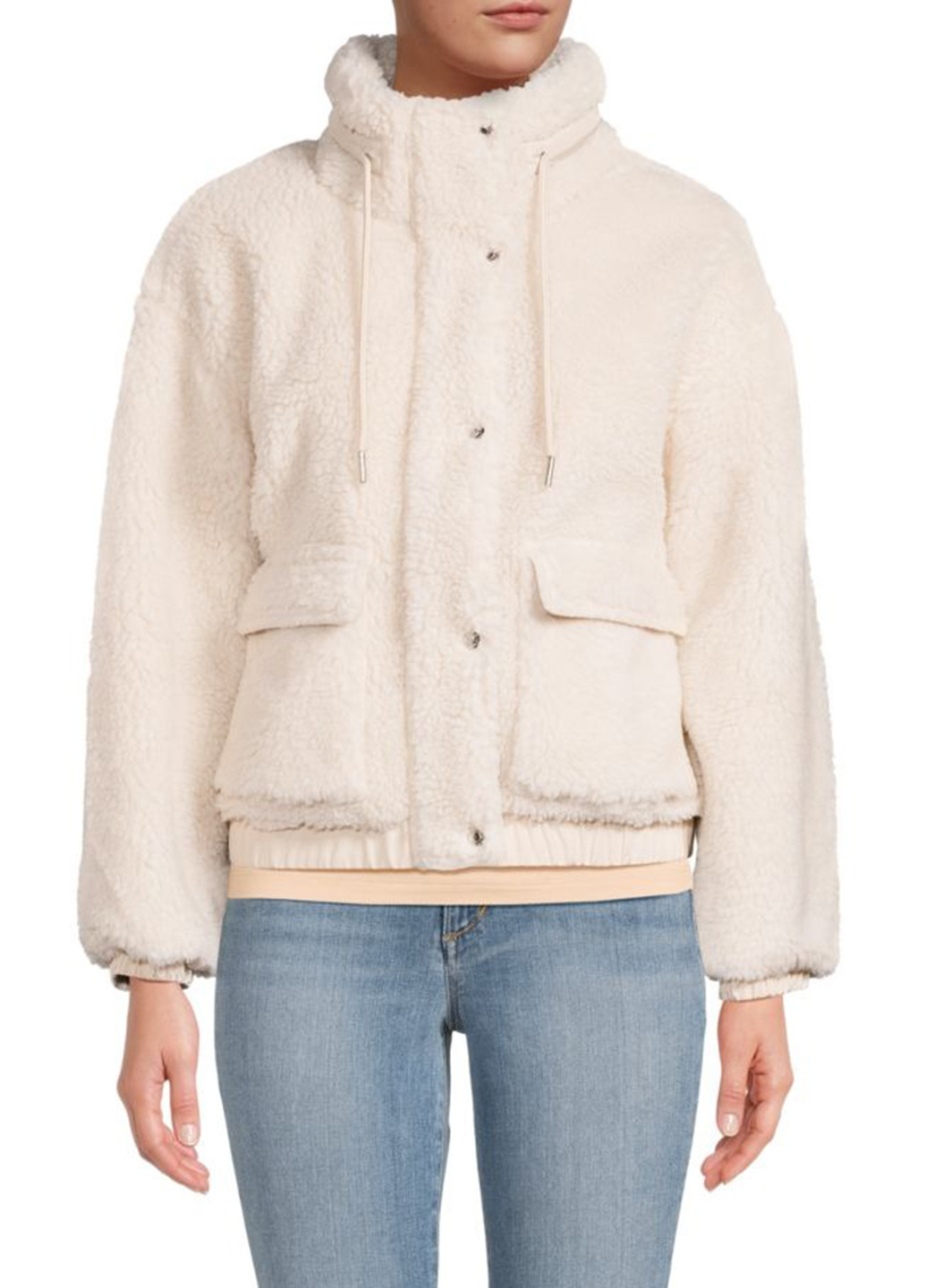 Молочная демисезонная куртка Calvin Klein