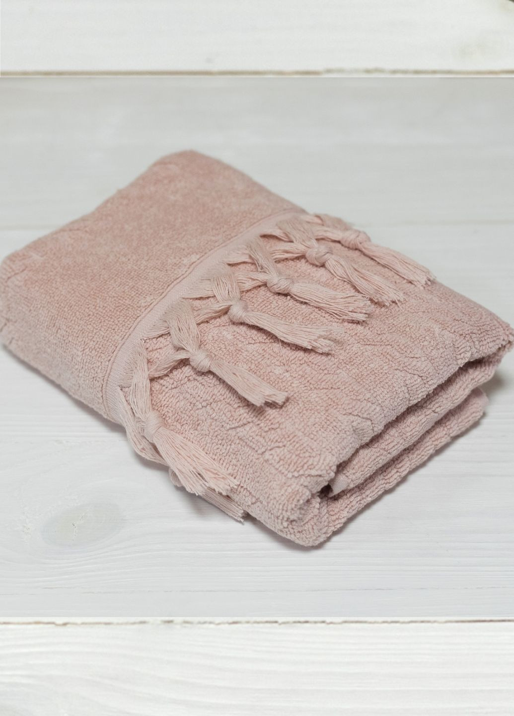 Рушник для обличчя, 50х90 см, Sikel Sezar однотонний рожевий