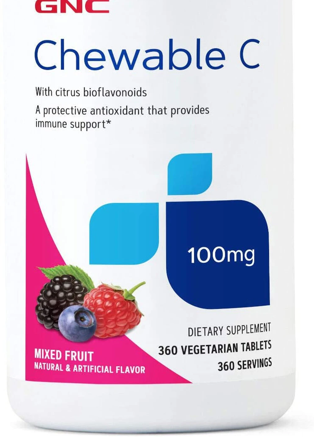 Вітаміни і мінерали CHEW C 100 360 tab GNC (254371859)