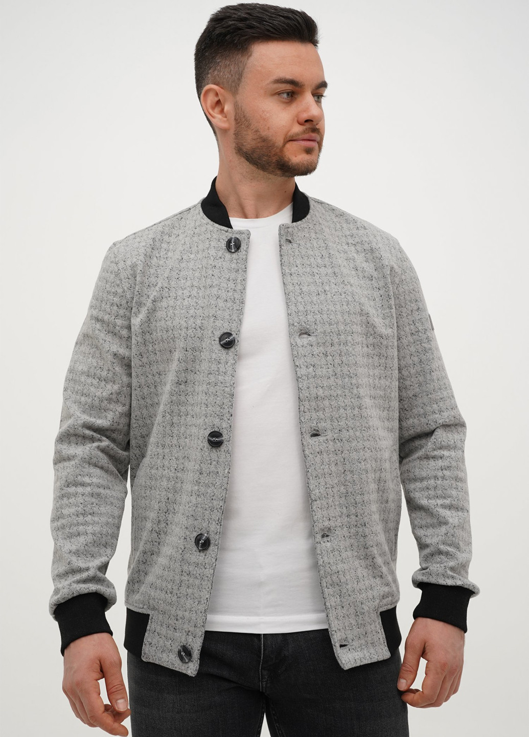 Бомбер Trend Collection на гудзиках (305300786)