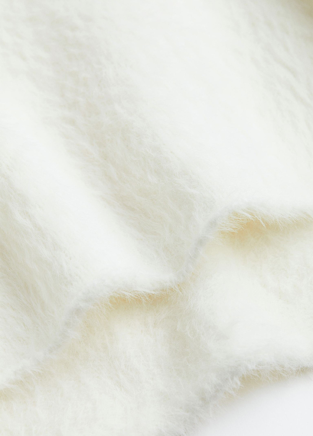 Белый демисезонный джемпер вільного крою джемпер H&M