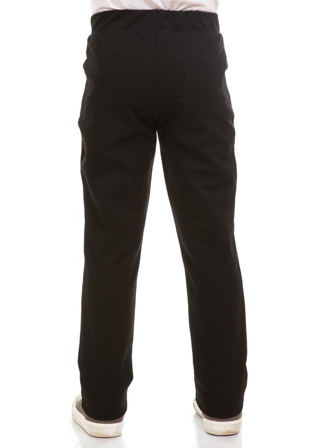 Черные кэжуал демисезонные со средней талией брюки Kids Couture