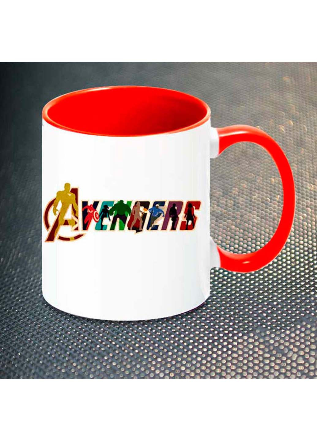 Чашка Fan Girl avengers logo 330 мл (254914426)