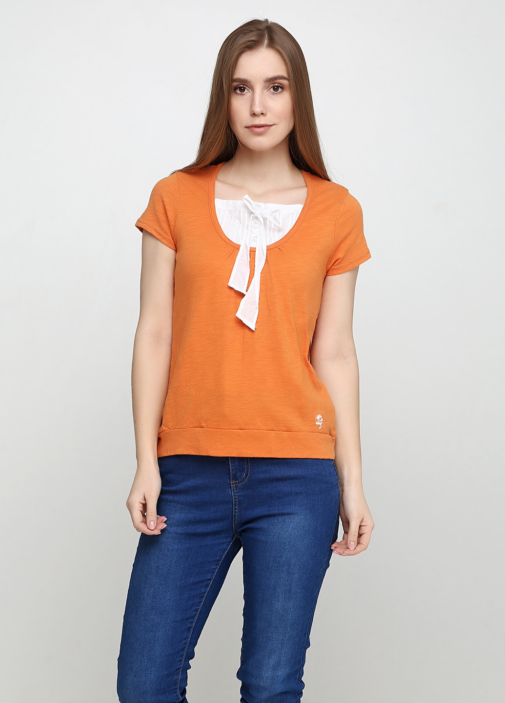 Оранжевая летняя футболка Soul Rebel