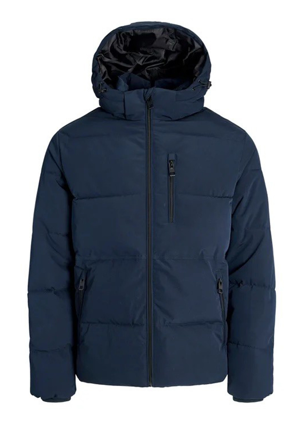 Темно-синяя демисезонная куртка Jack & Jones