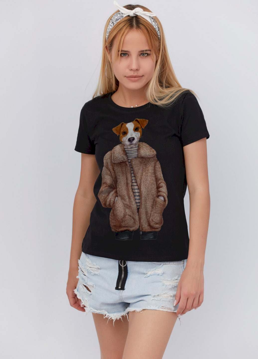 Футболка Basic / дихаючий принт / YAPPI - (252385783)