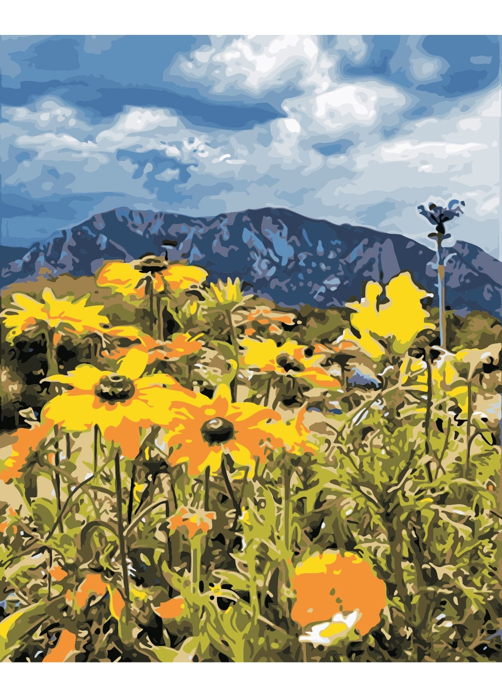 Картина по номерам "Весна в горах" 50х40 см ArtStory (250449371)