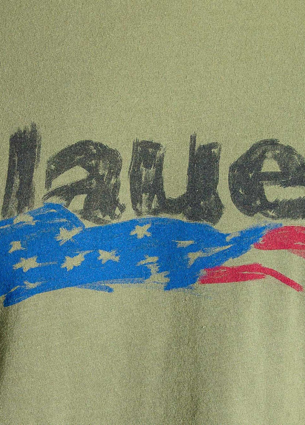 Хаки (оливковая) футболка Blauer