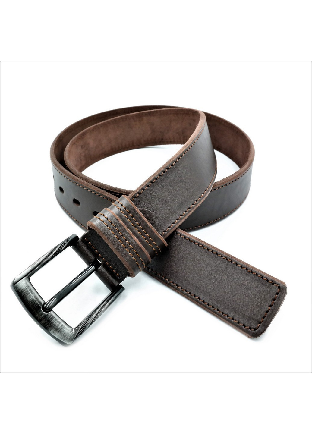 Чоловічий шкіряний ремінь Le-Mon (255405403)