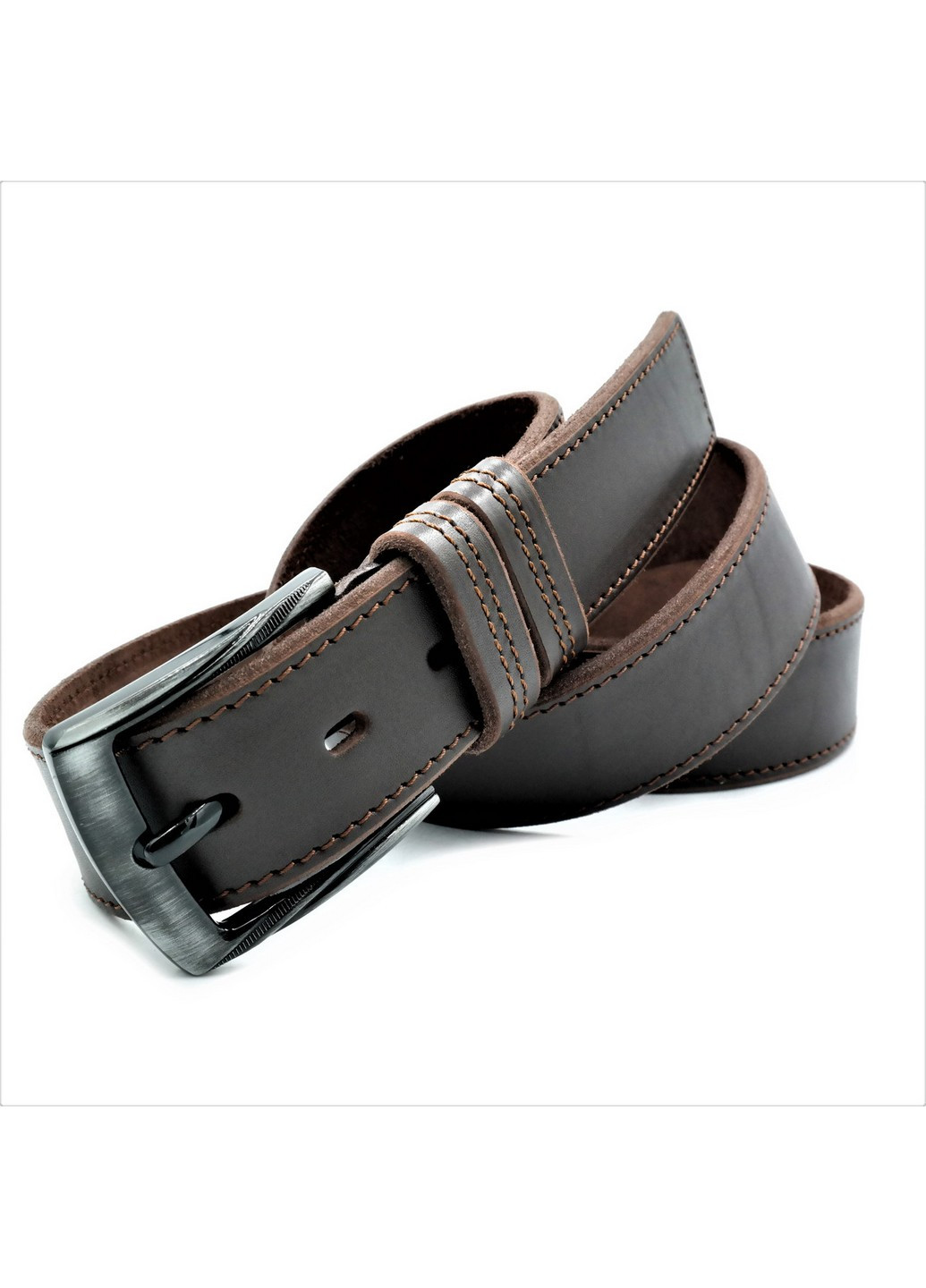 Чоловічий шкіряний ремінь Le-Mon (255405403)