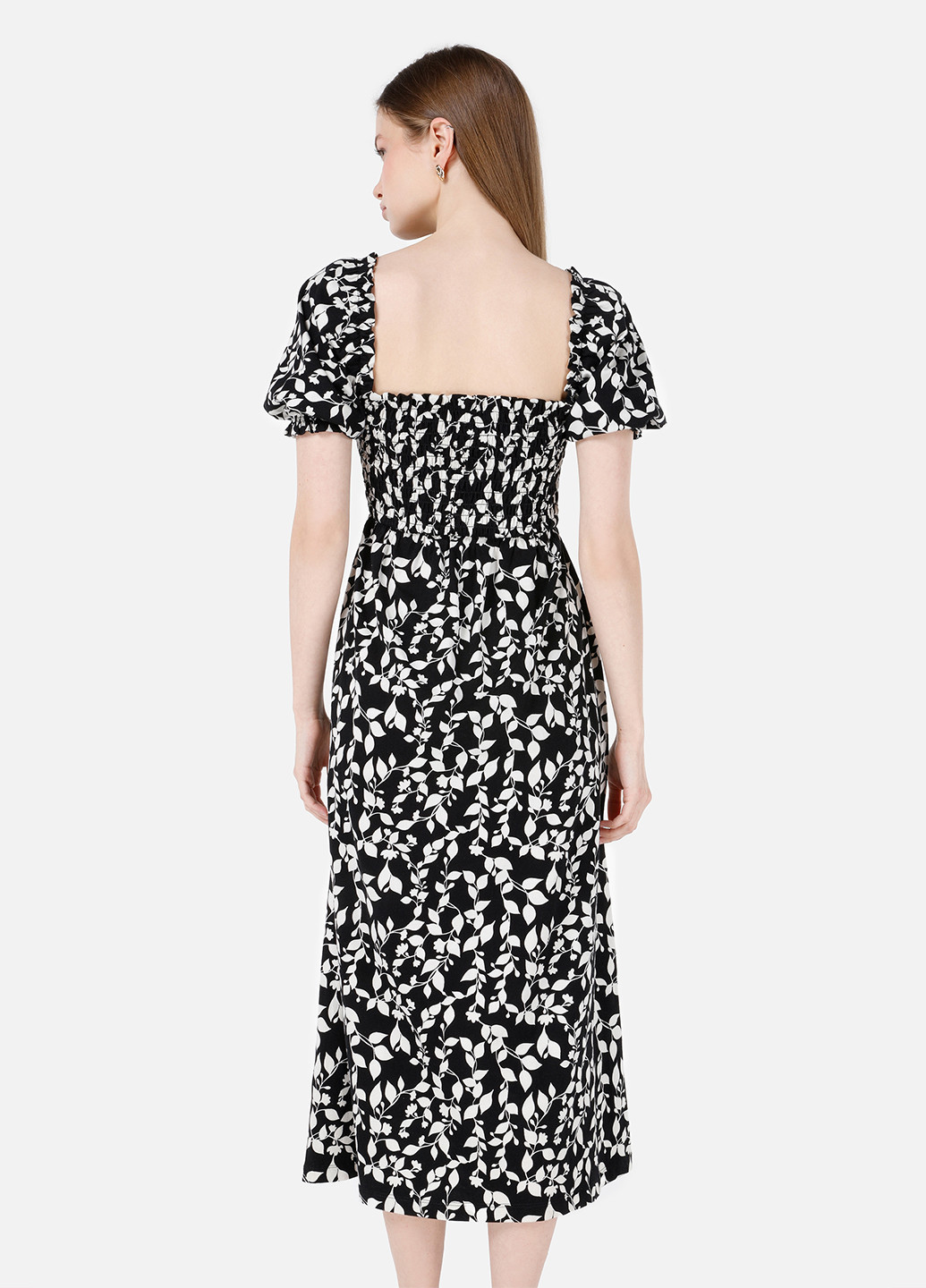 Чорно-білий кежуал сукня Colin's з малюнком