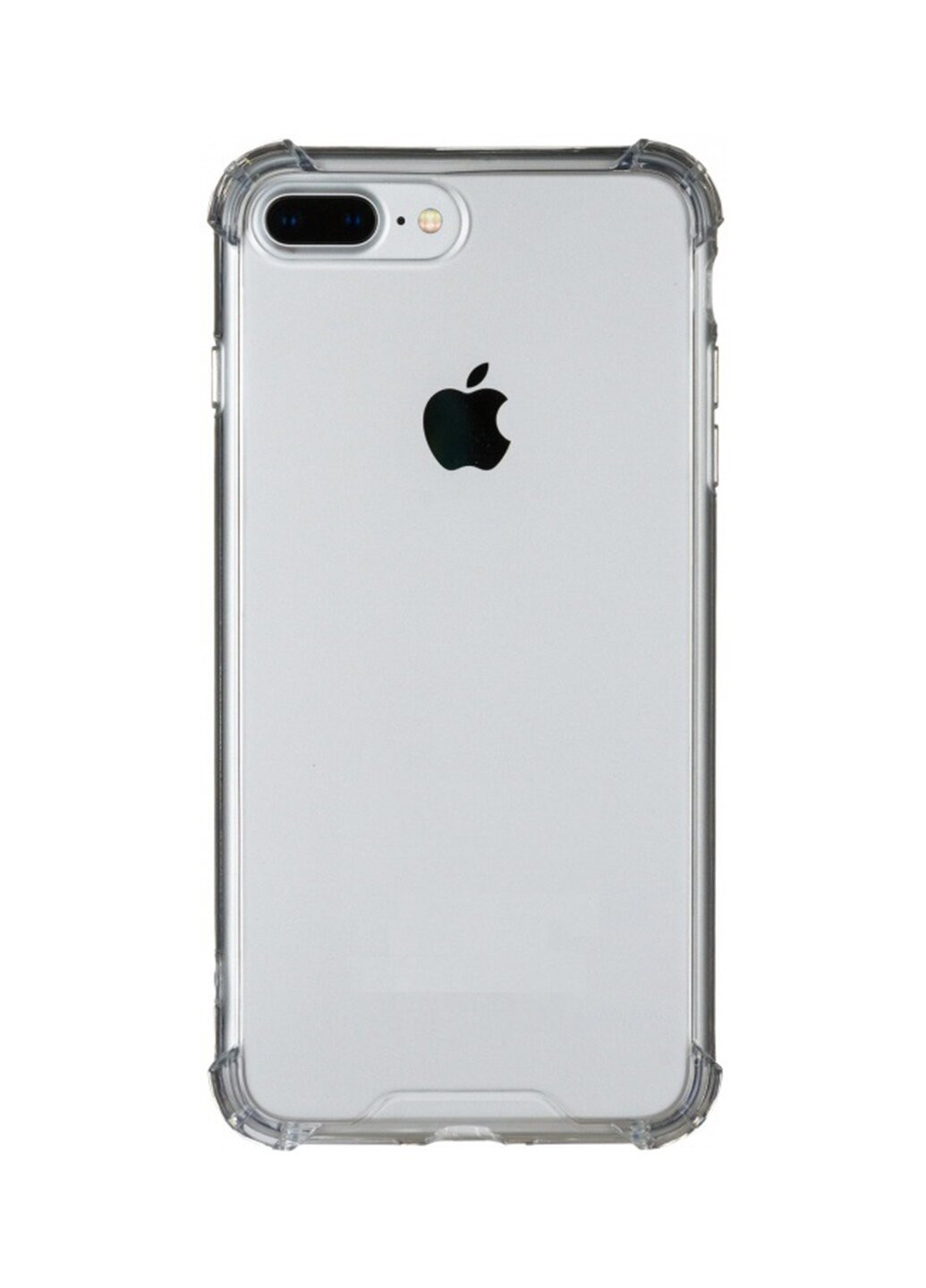 Чехол силиконовый плотный противоударный для iPhone 7 Plus/8 Plus Clear gray ARM (220821373)